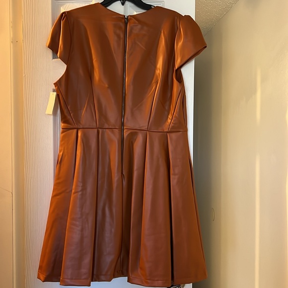 Rachel Parcell leather dress size 14 - Picture 2 of 6